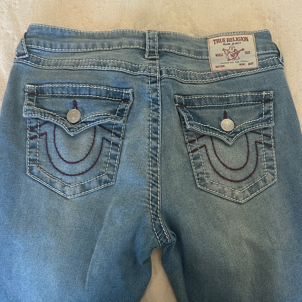 True Religion Light Blue Denim Jeans